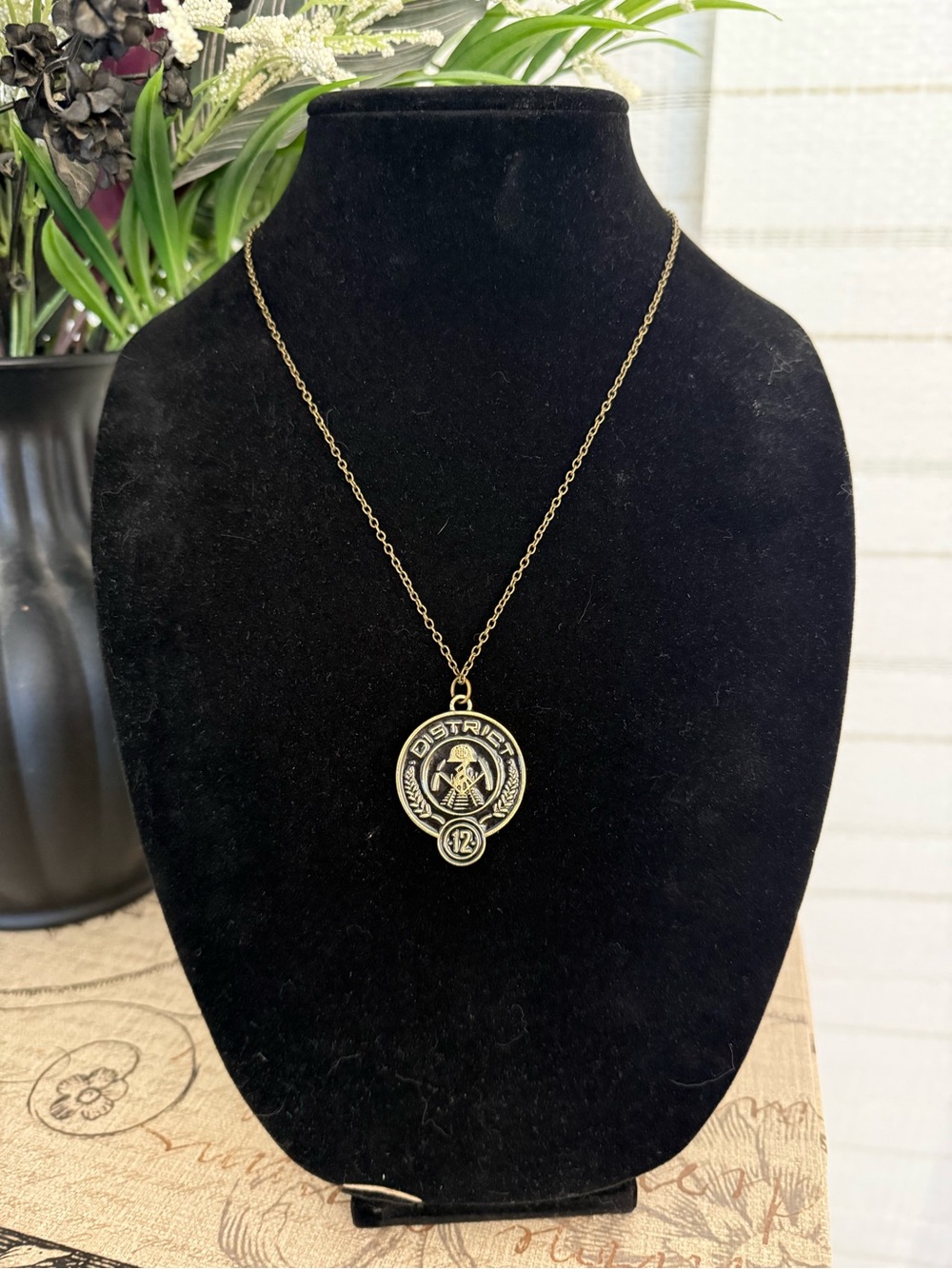 Hunger Games District 12 Necklace